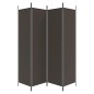 vidaXL 4-tlg. Paravent Braun 200x200 cm Stoff vidaXL 4-tlg. Paravent Braun 200x200 cm Stoff