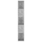 vidaXL Bücherregal Raumteiler Betongrau 100x24x155 cm Holzwerkstoff vidaXL Bücherregal Raumteiler Betongrau 100x24x155 cm Holzwerkstoff