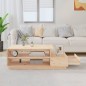 vidaXL Couchtisch 120x50x40,5 cm Massivholz Kiefer vidaXL Couchtisch 120x50x40,5 cm Massivholz Kiefer