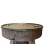 vidaXL Couchtisch Massiv-Altholz 60 x 45 cm Silber vidaXL Couchtisch Massiv-Altholz 60 x 45 cm Silber