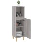 vidaXL Badschrank Grau Sonoma 30x30x100 cm Holzwerkstoff vidaXL Badschrank Grau Sonoma 30x30x100 cm Holzwerkstoff