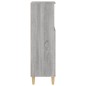 vidaXL Badschrank Grau Sonoma 30x30x100 cm Holzwerkstoff vidaXL Badschrank Grau Sonoma 30x30x100 cm Holzwerkstoff