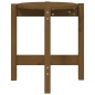 vidaXL Couchtisch Honigbraun Ø 42,5x45 cm Massivholz Kiefer vidaXL Couchtisch Honigbraun Ø 42,5x45 cm Massivholz Kiefer