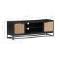 vidaXL TV-Schrank 120x30x40 cm Massivholz Mango vidaXL TV-Schrank 120x30x40 cm Massivholz Mango