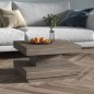vidaXL Couchtisch Grau 60x60x35 cm MDF vidaXL Couchtisch Grau 60x60x35 cm MDF