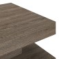 vidaXL Couchtisch Grau 60x60x35 cm MDF vidaXL Couchtisch Grau 60x60x35 cm MDF