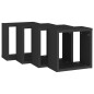 vidaXL Würfelregale 4 Stk. Schwarz 30x15x30 cm vidaXL Würfelregale 4 Stk. Schwarz 30x15x30 cm