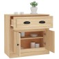 vidaXL Sideboard Sonoma-Eiche 70x35,5x67,5 cm Holzwerkstoff vidaXL Sideboard Sonoma-Eiche 70x35,5x67,5 cm Holzwerkstoff