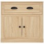vidaXL Sideboard Sonoma-Eiche 70x35,5x67,5 cm Holzwerkstoff vidaXL Sideboard Sonoma-Eiche 70x35,5x67,5 cm Holzwerkstoff