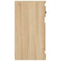 vidaXL Sideboard Sonoma-Eiche 70x35,5x67,5 cm Holzwerkstoff vidaXL Sideboard Sonoma-Eiche 70x35,5x67,5 cm Holzwerkstoff