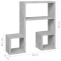 vidaXL Wandregale 2 Stk. Betongrau 50x15x50 cm Holzwerkstoff vidaXL Wandregale 2 Stk. Betongrau 50x15x50 cm Holzwerkstoff
