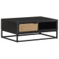 vidaXL Couchtisch 90x60x35 cm Mango Massivholz vidaXL Couchtisch 90x60x35 cm Mango Massivholz
