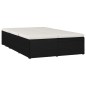 Sonnenliege mit Auflage Poly Rattan Schwarz Sonnenliege mit Auflage Poly Rattan Schwarz