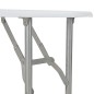vidaXL 3-tlg. Klappbare Essgruppe mit Ablagefach MDF und Stahl Weiß vidaXL 3-tlg. Klappbare Essgruppe mit Ablagefach MDF und Stahl Weiß