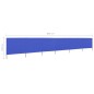 vidaXL 6-teiliges Windschutzgewebe 800 x 160 cm Azurblau vidaXL 6-teiliges Windschutzgewebe 800 x 160 cm Azurblau