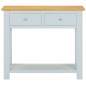 vidaXL Konsolentisch 83x30x73 cm Massivholz Eiche vidaXL Konsolentisch 83x30x73 cm Massivholz Eiche
