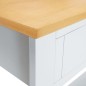 vidaXL Konsolentisch 83x30x73 cm Massivholz Eiche vidaXL Konsolentisch 83x30x73 cm Massivholz Eiche