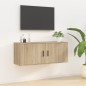 vidaXL TV-Wandschrank Sonoma-Eiche 100x34,5x40 cm vidaXL TV-Wandschrank Sonoma-Eiche 100x34,5x40 cm