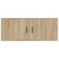 vidaXL TV-Wandschrank Sonoma-Eiche 100x34,5x40 cm vidaXL TV-Wandschrank Sonoma-Eiche 100x34,5x40 cm