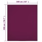 vidaXL Spannbettlaken 2 Stk. Jersey Bordeauxrot 160x200 cm Baumwolle vidaXL Spannbettlaken 2 Stk. Jersey Bordeauxrot 160x200 cm Baumwolle