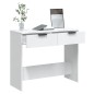 vidaXL Konsolentisch Hochglanz-Weiß 90x36x75 cm Holzwerkstoff vidaXL Konsolentisch Hochglanz-Weiß 90x36x75 cm Holzwerkstoff