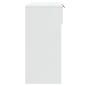 vidaXL Konsolentisch Hochglanz-Weiß 90x36x75 cm Holzwerkstoff vidaXL Konsolentisch Hochglanz-Weiß 90x36x75 cm Holzwerkstoff