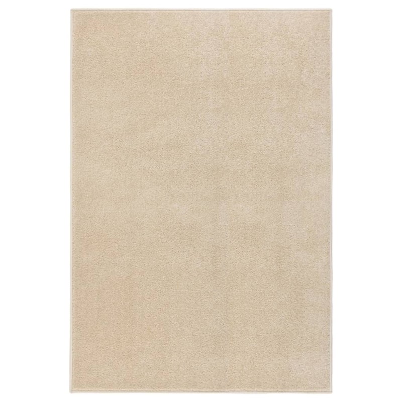 vidaXL Teppich Kurzflor 160x230 cm Beige vidaXL Teppich Kurzflor 160x230 cm Beige