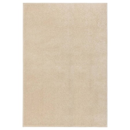 vidaXL Teppich Kurzflor 160x230 cm Beige