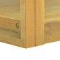 vidaXL Wand-Badregal 90x45x35 cm Massivholz Teak vidaXL Wand-Badregal 90x45x35 cm Massivholz Teak