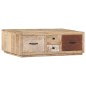 vidaXL Couchtisch 90x60x30 cm Massivholz Mango vidaXL Couchtisch 90x60x30 cm Massivholz Mango