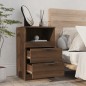 vidaXL Nachttische 2 Stk. Braun Eichen-Optik Holzwerkstoff vidaXL Nachttische 2 Stk. Braun Eichen-Optik Holzwerkstoff