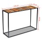 vidaXL Konsolentisch Altholz 110x35x76 cm vidaXL Konsolentisch Altholz 110x35x76 cm