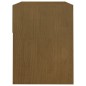 vidaXL Nachttisch Honigbraun 40x31x40 cm Massivholz Kiefer vidaXL Nachttisch Honigbraun 40x31x40 cm Massivholz Kiefer