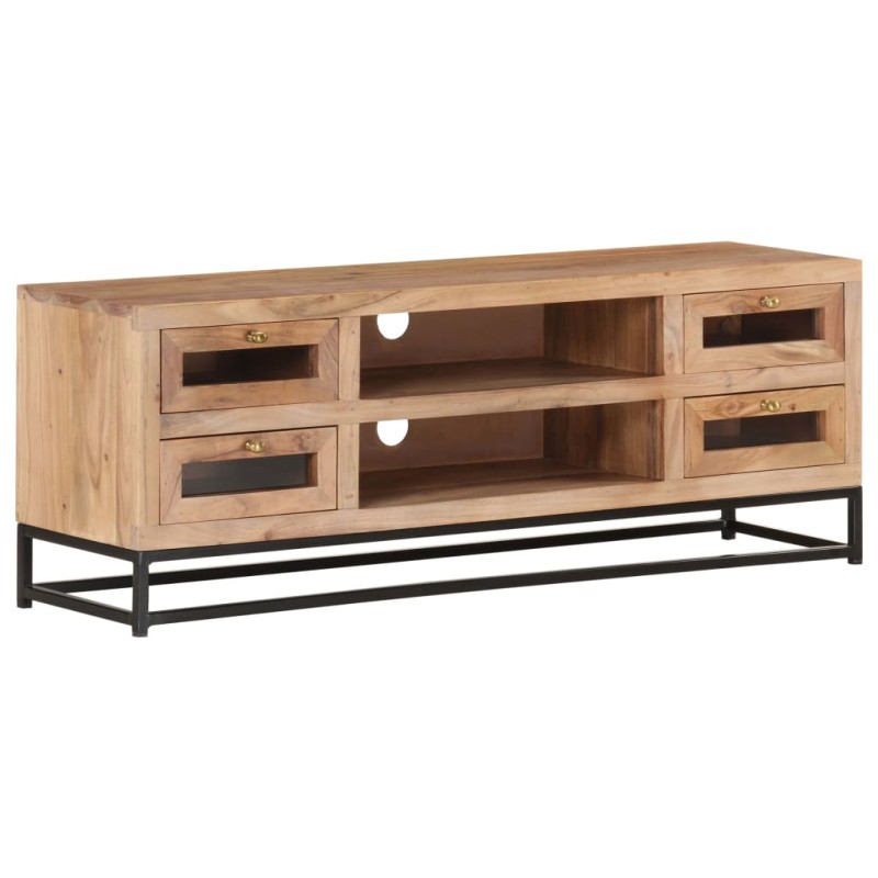 vidaXL TV-Schrank 110x30x40 cm Akazie Massivholz vidaXL TV-Schrank 110x30x40 cm Akazie Massivholz