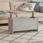 vidaXL Couchtisch Betongrau 102x55,5x52,5 cm Holzwerkstoff vidaXL Couchtisch Betongrau 102x55,5x52,5 cm Holzwerkstoff