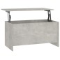 vidaXL Couchtisch Betongrau 102x55,5x52,5 cm Holzwerkstoff vidaXL Couchtisch Betongrau 102x55,5x52,5 cm Holzwerkstoff