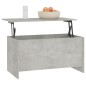 vidaXL Couchtisch Betongrau 102x55,5x52,5 cm Holzwerkstoff vidaXL Couchtisch Betongrau 102x55,5x52,5 cm Holzwerkstoff