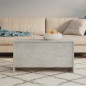 vidaXL Couchtisch Betongrau 102x55,5x52,5 cm Holzwerkstoff vidaXL Couchtisch Betongrau 102x55,5x52,5 cm Holzwerkstoff