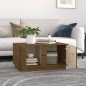 vidaXL Couchtisch Honigbraun 80x50x40 cm Massivholz Kiefer vidaXL Couchtisch Honigbraun 80x50x40 cm Massivholz Kiefer