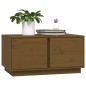 vidaXL Couchtisch Honigbraun 80x50x40 cm Massivholz Kiefer vidaXL Couchtisch Honigbraun 80x50x40 cm Massivholz Kiefer