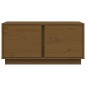 vidaXL Couchtisch Honigbraun 80x50x40 cm Massivholz Kiefer vidaXL Couchtisch Honigbraun 80x50x40 cm Massivholz Kiefer
