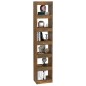 vidaXL Bücherregal/Raumteiler Räuchereiche 40x30x198 cm vidaXL Bücherregal/Raumteiler Räuchereiche 40x30x198 cm