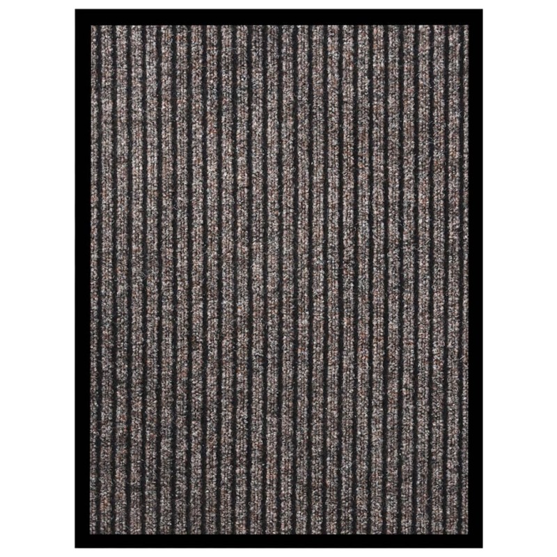 vidaXL Fußmatte Beige Gestreift 40x60 cm vidaXL Fußmatte Beige Gestreift 40x60 cm