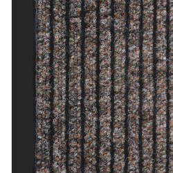 vidaXL Fußmatte Beige Gestreift 40x60 cm