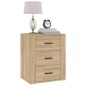 vidaXL Nachttisch Sonoma-Eiche 50x36x60 cm Holzwerkstoff vidaXL Nachttisch Sonoma-Eiche 50x36x60 cm Holzwerkstoff