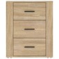 vidaXL Nachttisch Sonoma-Eiche 50x36x60 cm Holzwerkstoff vidaXL Nachttisch Sonoma-Eiche 50x36x60 cm Holzwerkstoff