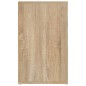 vidaXL Nachttisch Sonoma-Eiche 50x36x60 cm Holzwerkstoff vidaXL Nachttisch Sonoma-Eiche 50x36x60 cm Holzwerkstoff