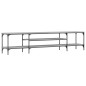 vidaXL TV-Schrank Grau Sonoma 201x35x45 cm Holzwerkstoff & Eisen vidaXL TV-Schrank Grau Sonoma 201x35x45 cm Holzwerkstoff & Eisen