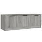 vidaXL TV-Schrank Grau Sonoma 102x35x36,5 cm Holzwerkstoff vidaXL TV-Schrank Grau Sonoma 102x35x36,5 cm Holzwerkstoff