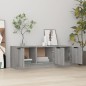 vidaXL TV-Schrank Grau Sonoma 102x35x36,5 cm Holzwerkstoff vidaXL TV-Schrank Grau Sonoma 102x35x36,5 cm Holzwerkstoff